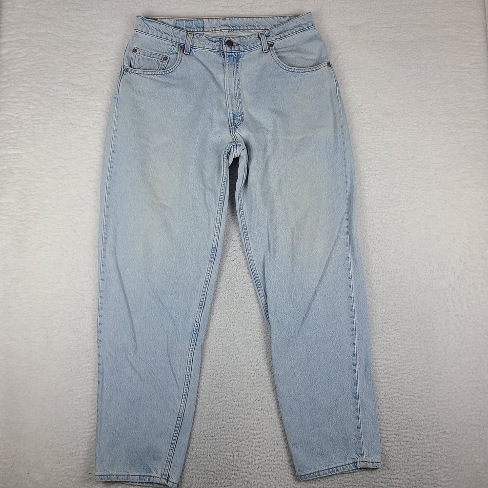 Levi's 560 Jeans Mens 36x32 Blue Loose Tapered Light Wash Vintage 90's USA VTG *